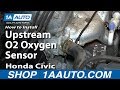 How to Replace O2 Oxygen Sensor 1992-2000 Honda Civic