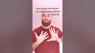 How people with ADHD see people without ADHD Part 10 #adhd #adhdawareness #executivedysfunction