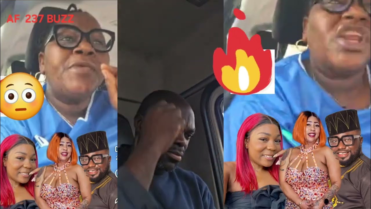 Laure kameni verse les secrets de Aicha Kamoise et Fingon Tralala dehors 