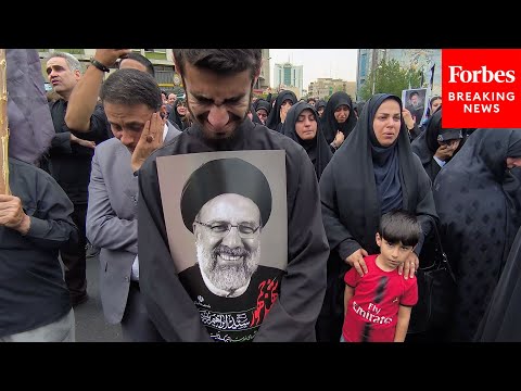 Citizens in Tehran, Iran, mourn the death of Iranian President Ebrahim Raisi, who died in a helicopter crash. Fuel your success ... - YOUTUBE