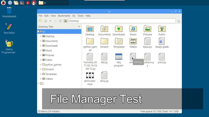 Raspbian Pixel OS features