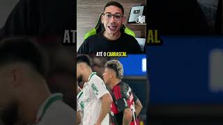A expulsão do Carrascal que revoltou os jogadores do Flamengo 😳
