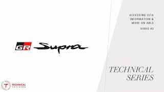 Toyota Supra VIDEO #3- Manually accessing info in ISTA & more on ABLs