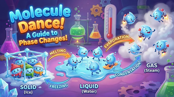 What Are Phase Changes? 🧊💧💨 Melting, Freezing & Boiling Explained for Kids!