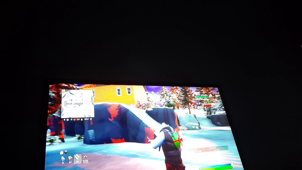 my first time playing fortnite on my ps4 on my channel - YouTube