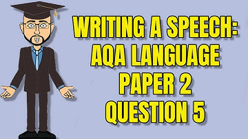 Writing A Speech: AQA English Language Paper 2 Question 5