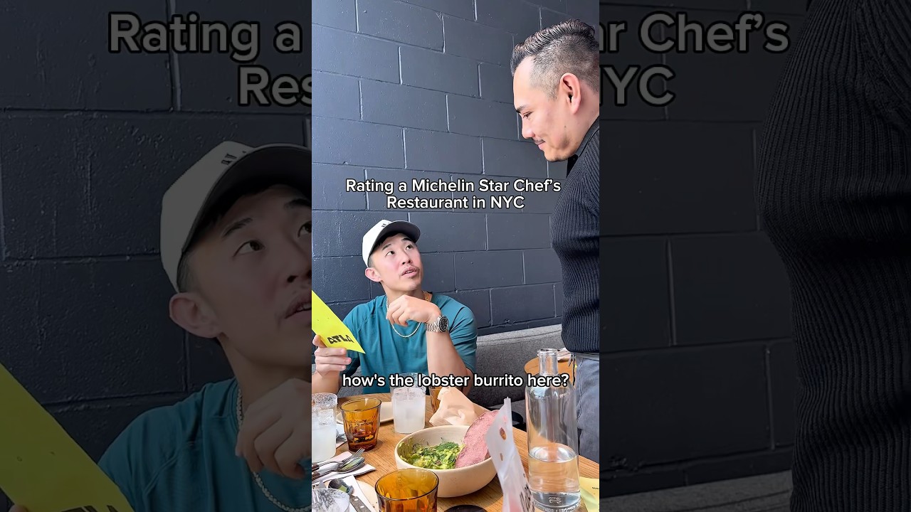 Rating a lobster burrito from a Michelin Star Chef’s restaurant in NYC