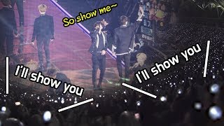 BTS & ARMY : 'so show me', 'I'll show you' : 엔딩무대 인사 Ending stage