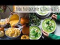 HOW TO IMPROVE YOUR FOOD PHOTOGRAPHY | food photography tips