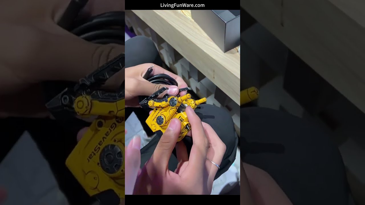 Представлены Футуристические Гаджеты: Быстрая Зарядка GaN и Механическая Собачка для Рабочего Стола