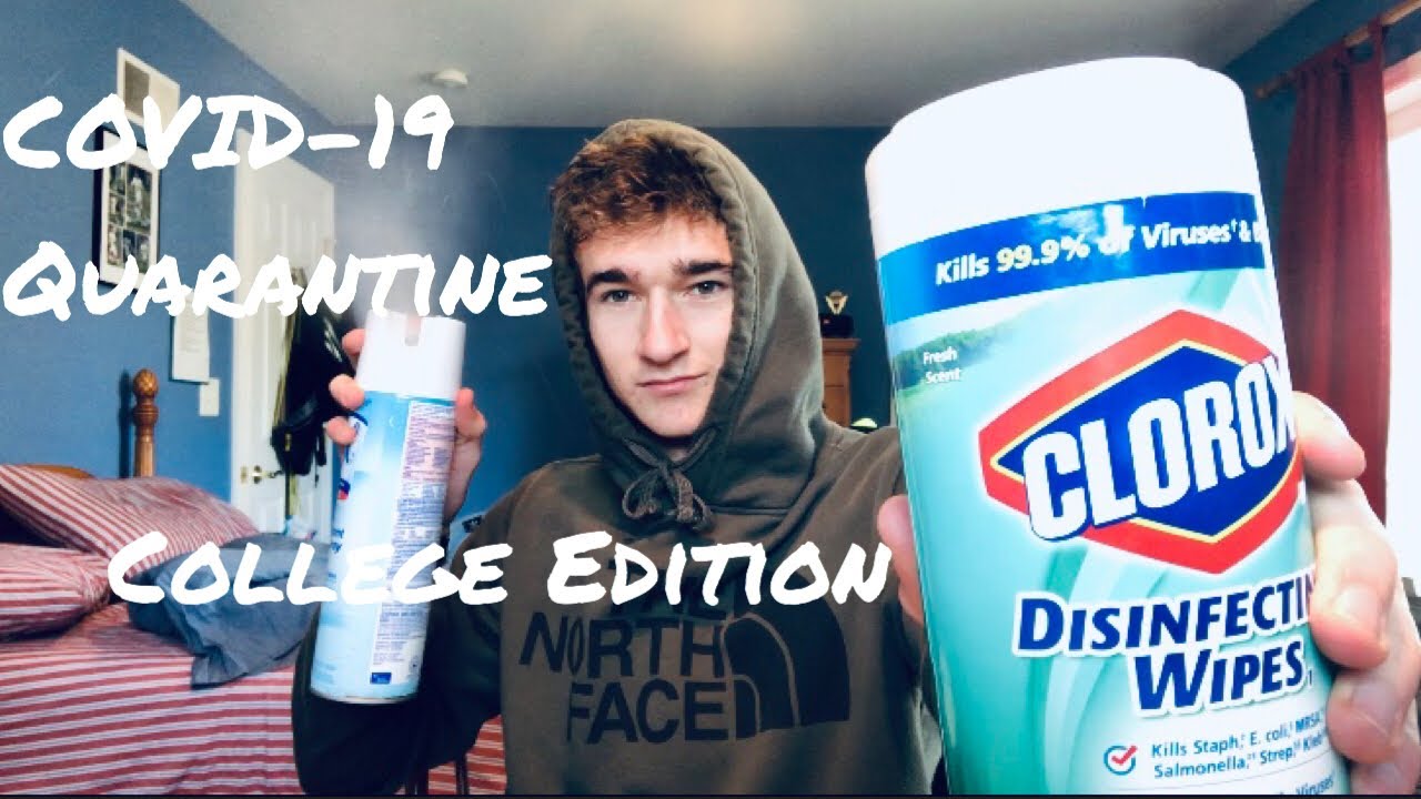 Quarantined College Student Day in the Life // College Vlog // Pre
