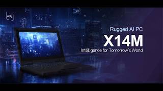 All-new 14-inch Rugged AI PC(Notebook) X14M from HCCTG! #PC #Notebook #hcctg
