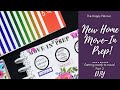 Move-In Prep List | Moving Journey | Part 2 | The Happy Planner