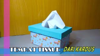 Wow Mudahnya Membuat Tempat Tisu Dari Kardus Bekas Bisa Jadi Bisnis Youtube