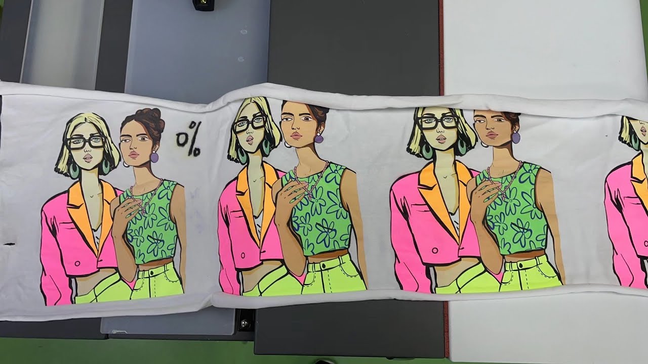 UniPrint Direct to Film DTF Printer 8colors fluorescent