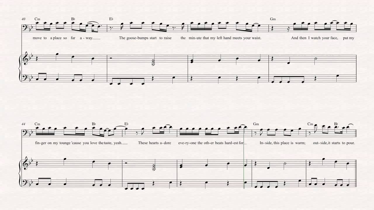 euphonium sweater weather the neighborhood sheet music chords sweater weather piano sheet music