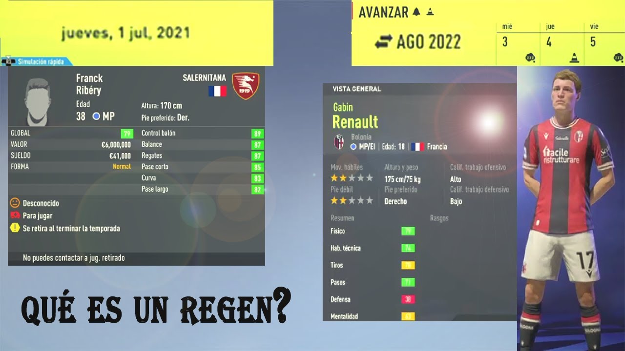 QUÉ SON LOS REGENS? FIFA 22 YouTube