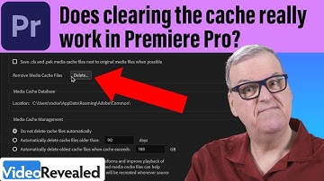 Does clearing the cache really work in Premiere Pro?