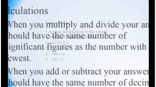 Unit 1 Measurement uncertainty