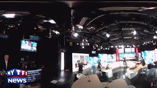 Découvrez les coulisses de LCI en 360 °