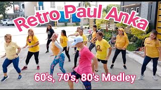 Retro Paul  Anka | Nonstop Retro Medley | Dance Fitness Workout Zumba | 60's, 70's, 80' Dance Medley