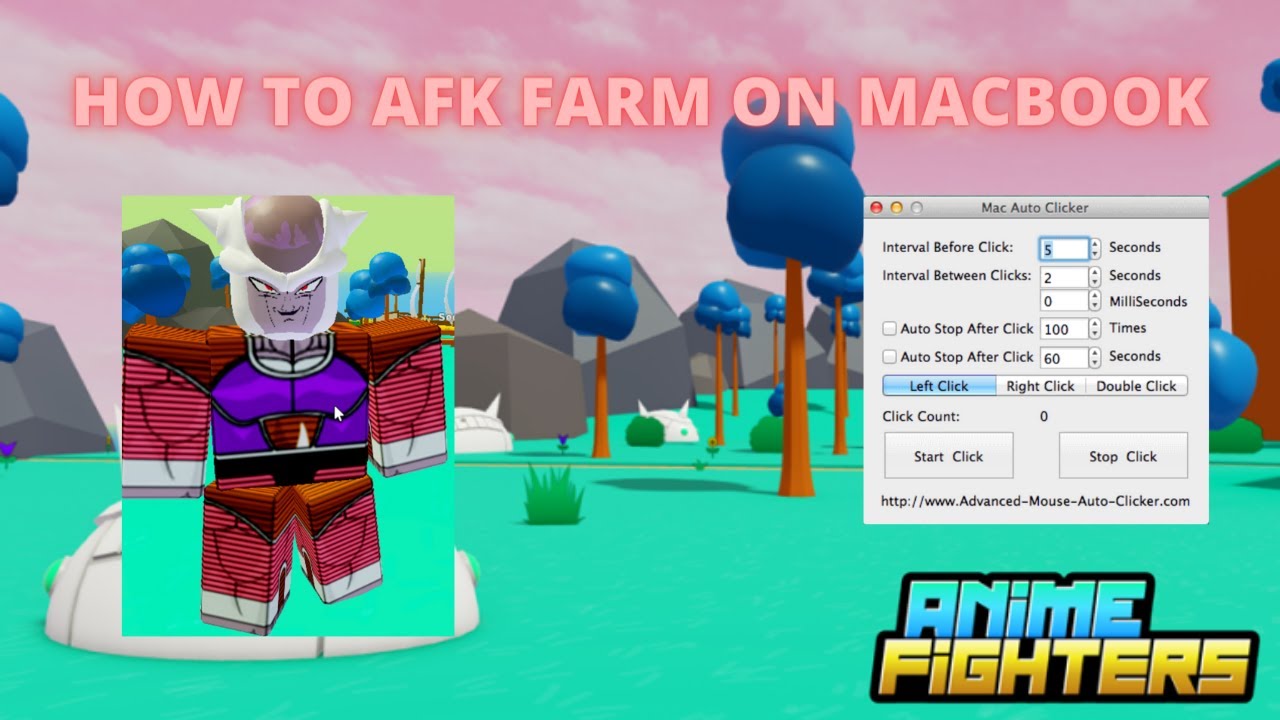 How to AFK FARM on Anime Fighters Macbook