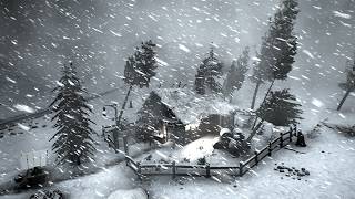 Freezing Snowstorm | Howling Arctic Wind &amp; Blowing Snow Sounds for Sleep | Deep Blizzard Relaxation