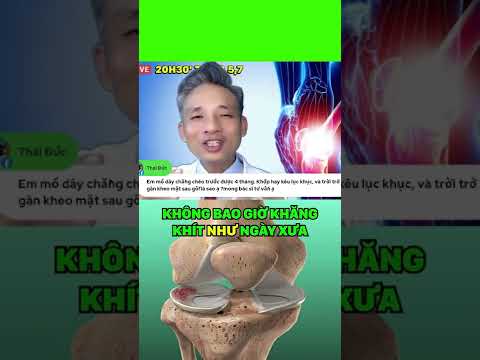 Video ĐAU GÂN KHEO sau mổ - ĐIỀU TRỊ như thế nào? | Bác sĩ... - youtube