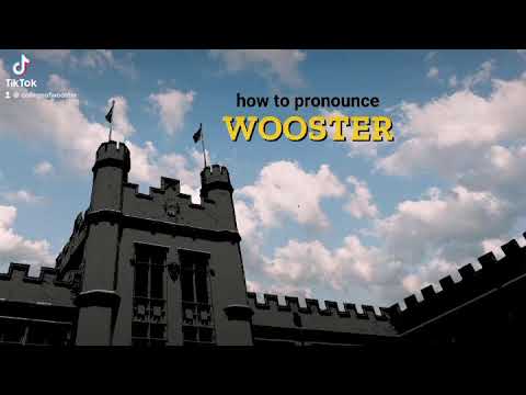 WOOSTERです How To Pronounce Wooster - YouTube