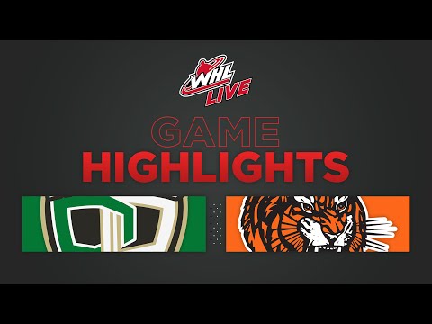 WHL Highlights: Raiders (4) at Tigers (2) - November 27, 2022