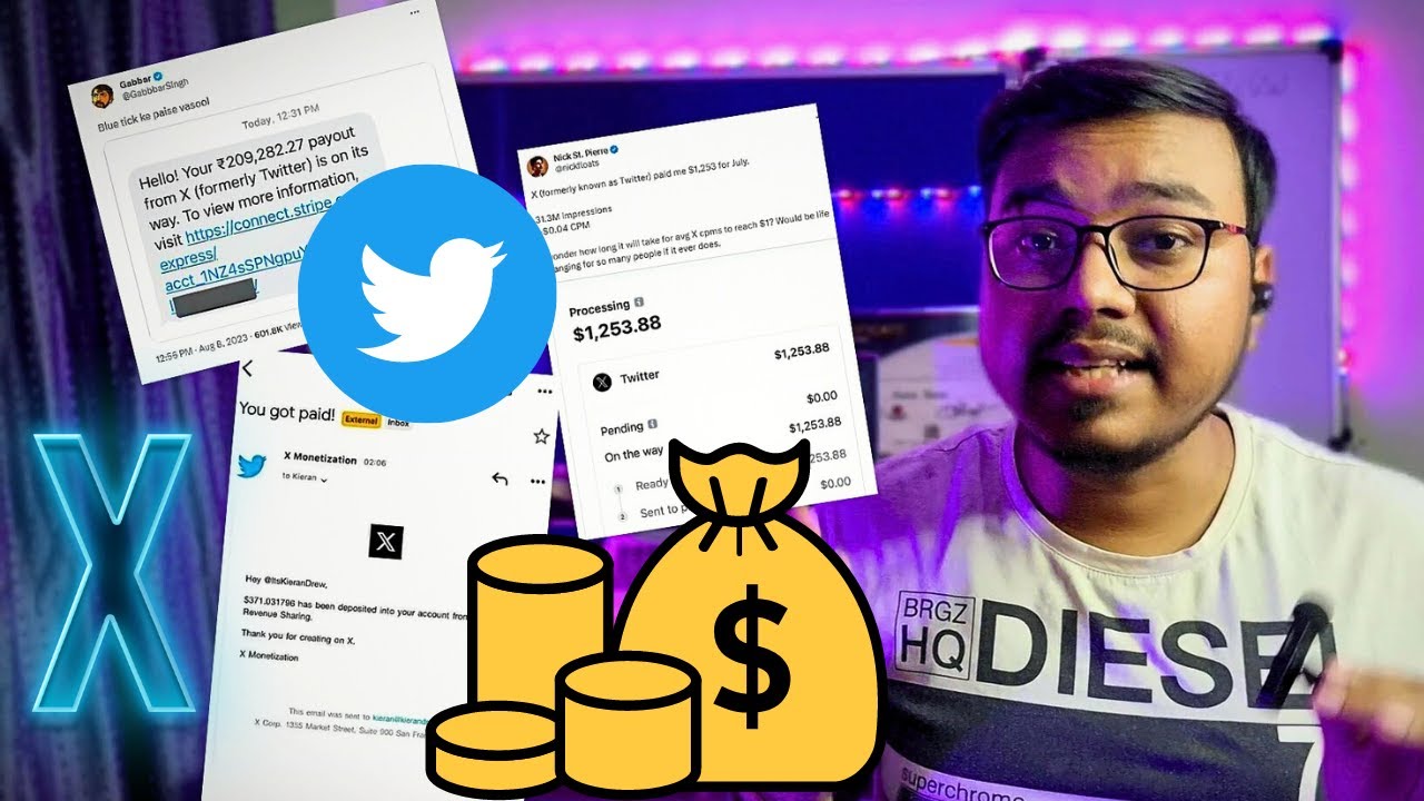 Twitter Monetization Example अब Twitter से कमाओ लाखों 🔥| Twitter Monetization Program Launched 🤑 ...