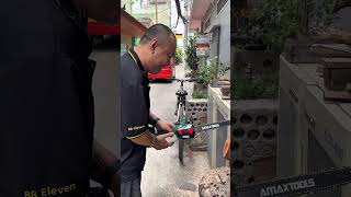 Cưa xích pin #amaxtools 21 vol đưa cho kol khó chịu nhất vn test