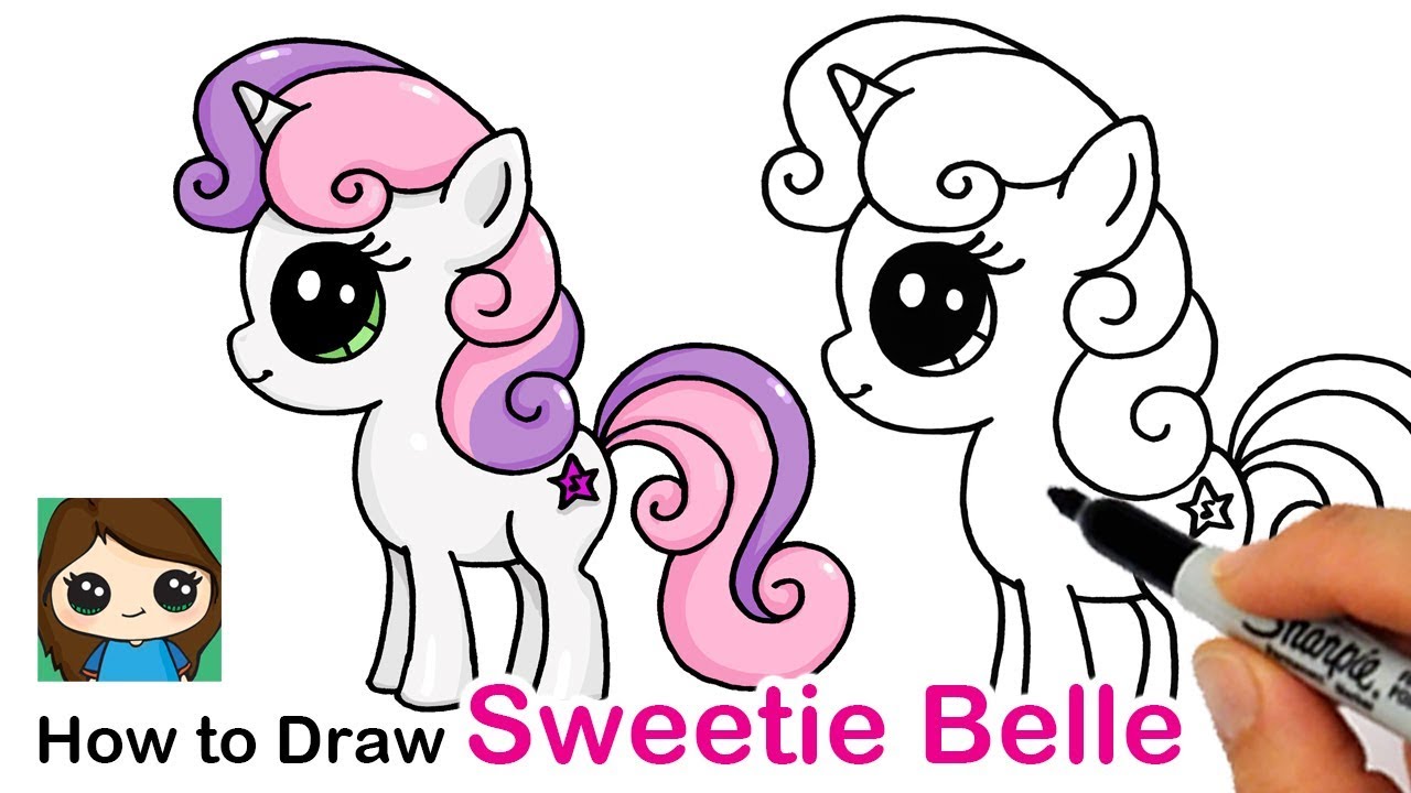 4 Ways to Draw My Little Ponies - wikiHow