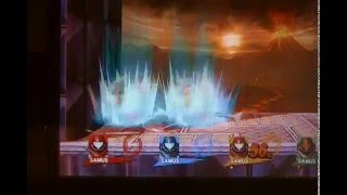 Weird/Crazy Samus Up-B glitch in Super Smash Bros. for Wii U