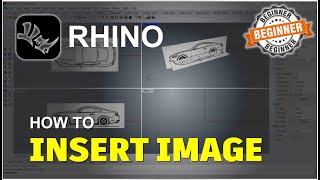 Rhino How To Insert Image Tutorial
