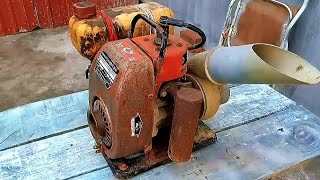 Rusty 2-Stroke Engine Water Pump Restoration | Restore Old Water Pump Tool to Like New