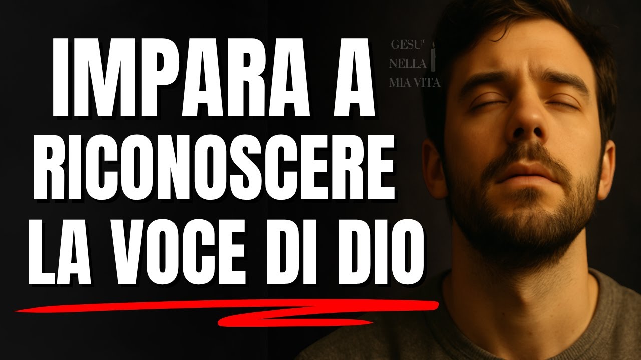 Come capire se è Dio che ti parla… o solo la tua mente?