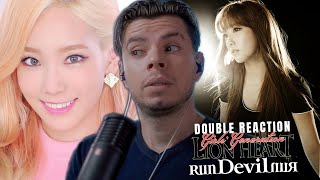 REACTING TO Girls' Generation 'Run Devil Run' & 'Lion Heart' MV | DG REACTS