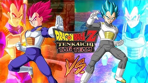 SSG Vegeta VS SSGSS Vegeta | Dragon Ball Z Ultimate Tenkaichi Tag Team (MODS) Series 1