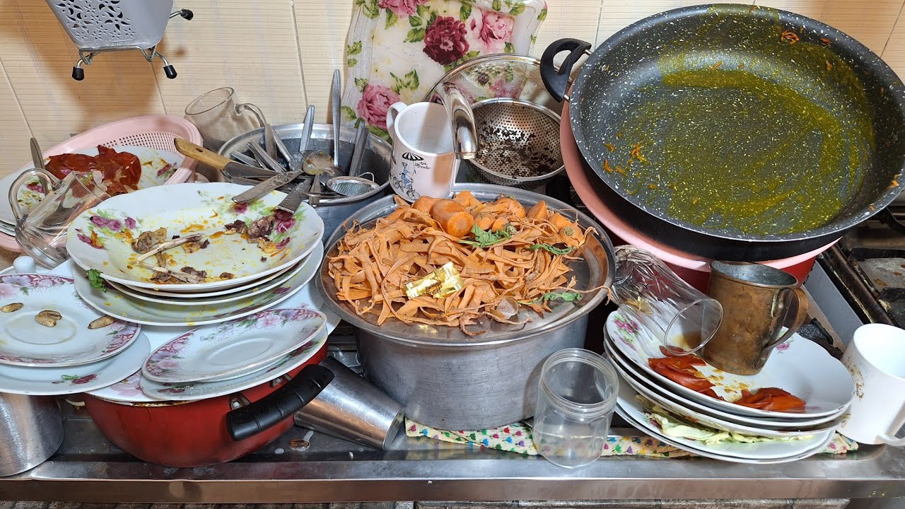 Relaxing Night Dishwashing ASMR | Sleep & Stress Relief