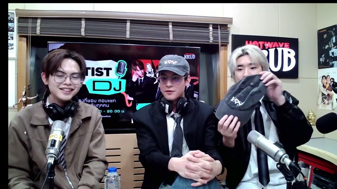 250619 V3RSE: Toru Takizawa, Songkarn Jatuporn, Peak Natakorn x Hotwave KRUB TikTok Live