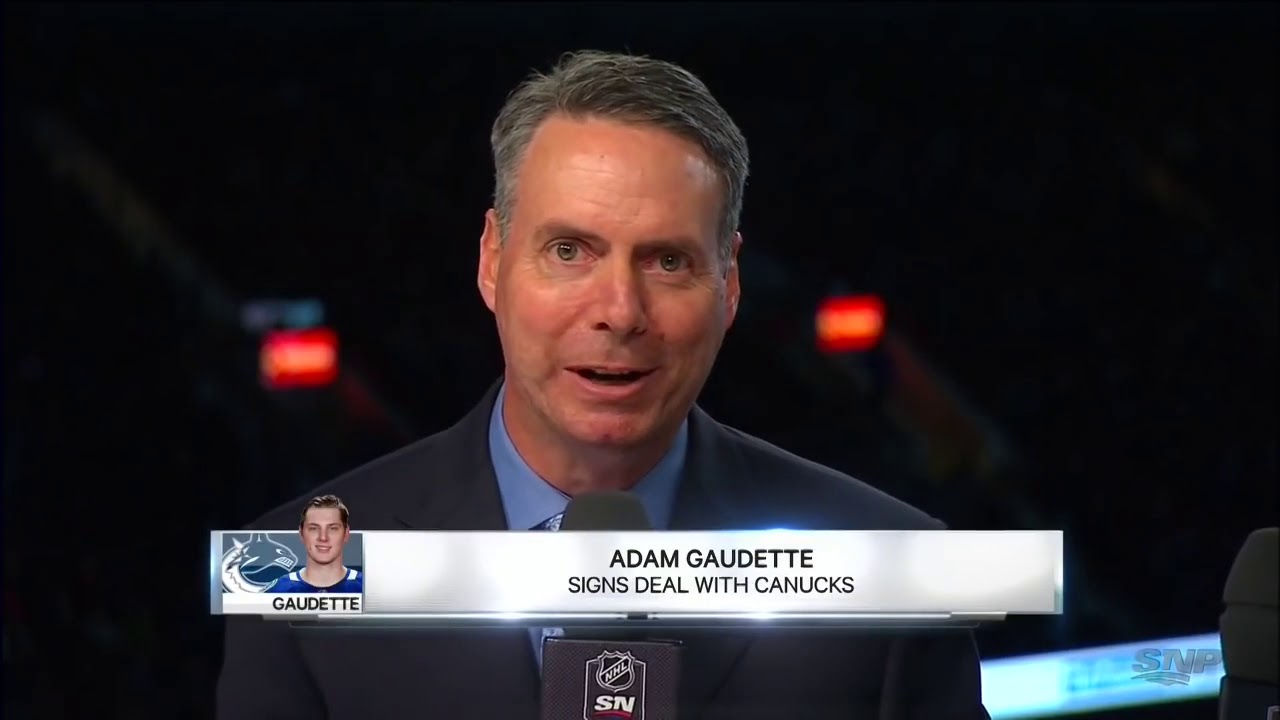 Ducks @ Canucks   The Panel Talks Adam Gaudette Mar  27, 2018 SNP 720p 60fps H264 128kbit AAC