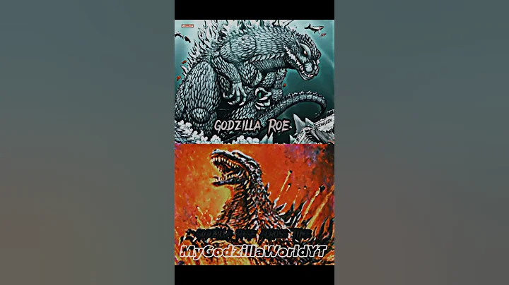 Godzilla Roe Vs Godzilla Rage across time #godzilla ￼