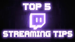 Top 5 Streaming Tips for New Streamers and Content Creators (insta , tik tok, Twitter) News
