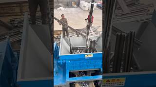 How to recycle waste aluminum profiles #machine #recycling #metal