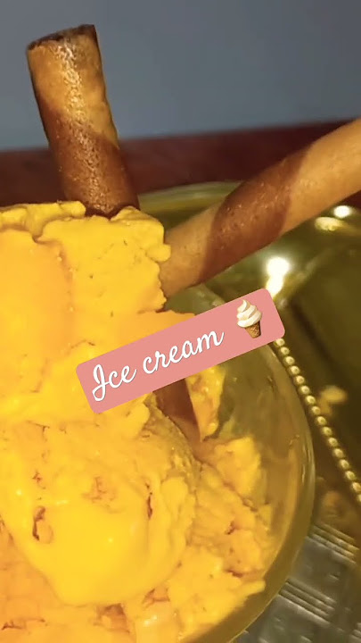 Monga ice cream 🍦😋 #alhamdulillah #mahakamran #youtubeshorts #tasty #delicious #homemade #yummy #yum