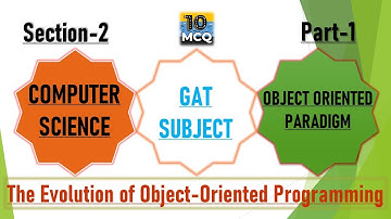 The Evolution of Object-Oriented Programming | 10 Key MCQs for Exams & Interviews