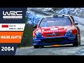 Rallye Monte-Carlo 2004: WRC Highlights / Review / Results