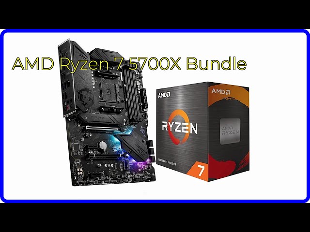 REVIEW (2026): AMD Ryzen 7 5700X Bundle. ESSENTIAL details. - YouTube REVIEW (2026): AMD Ryzen 7 5700X Bundle. ESSENTIAL details. - YouTube