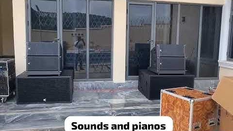 W-210C line array dual 10 inch subwoofer system